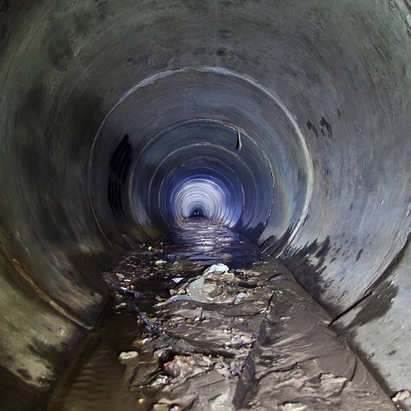 Schlamm, Sand, Müll