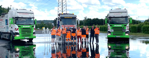 Das Team von Schreiber Umweltschutz