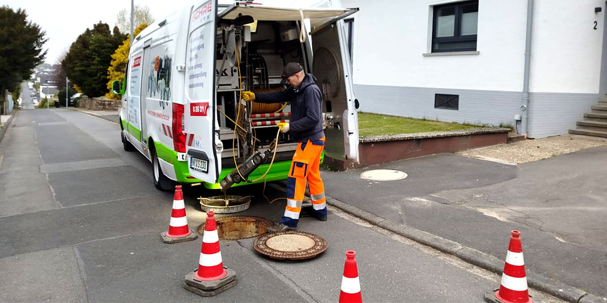 Kanalreinigung und Kanal-TV-Untersuchung in Hilgert